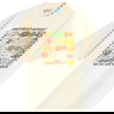 Tričko MARKET Smiley Same Page T-Shirt Béžová | 399002182-CRE, 1