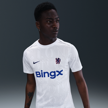 Dres Nike Dri-FIT Chelsea FC Academy Pro Pre-Match Soccer Jersey Biela | HJ7139-101, 4