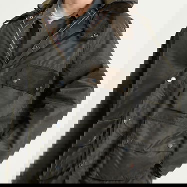 Bunda Barbour Heritage + Modified Solway Wax Jacket Size Large Zelené | MWX2479OL71, 5