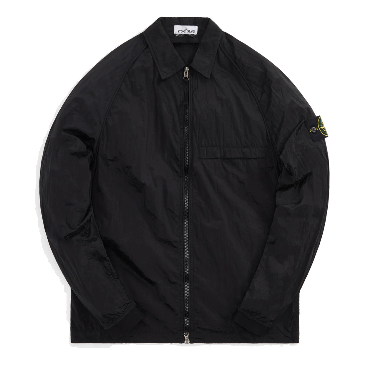 Vetrovka Stone Island Stone Island Nylon Over Shirt Čierna | 761512321-V0029, 0