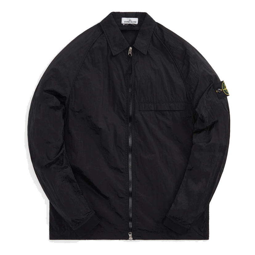 Vetrovka Stone Island Stone Island Nylon Over Shirt Čierna | 761512321-V0029