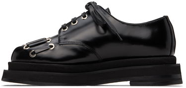 Šaty Simone Rocha Simone Rocha Heart Toe Platform Grommet Brogues Čierna | LOF2 0740, 2