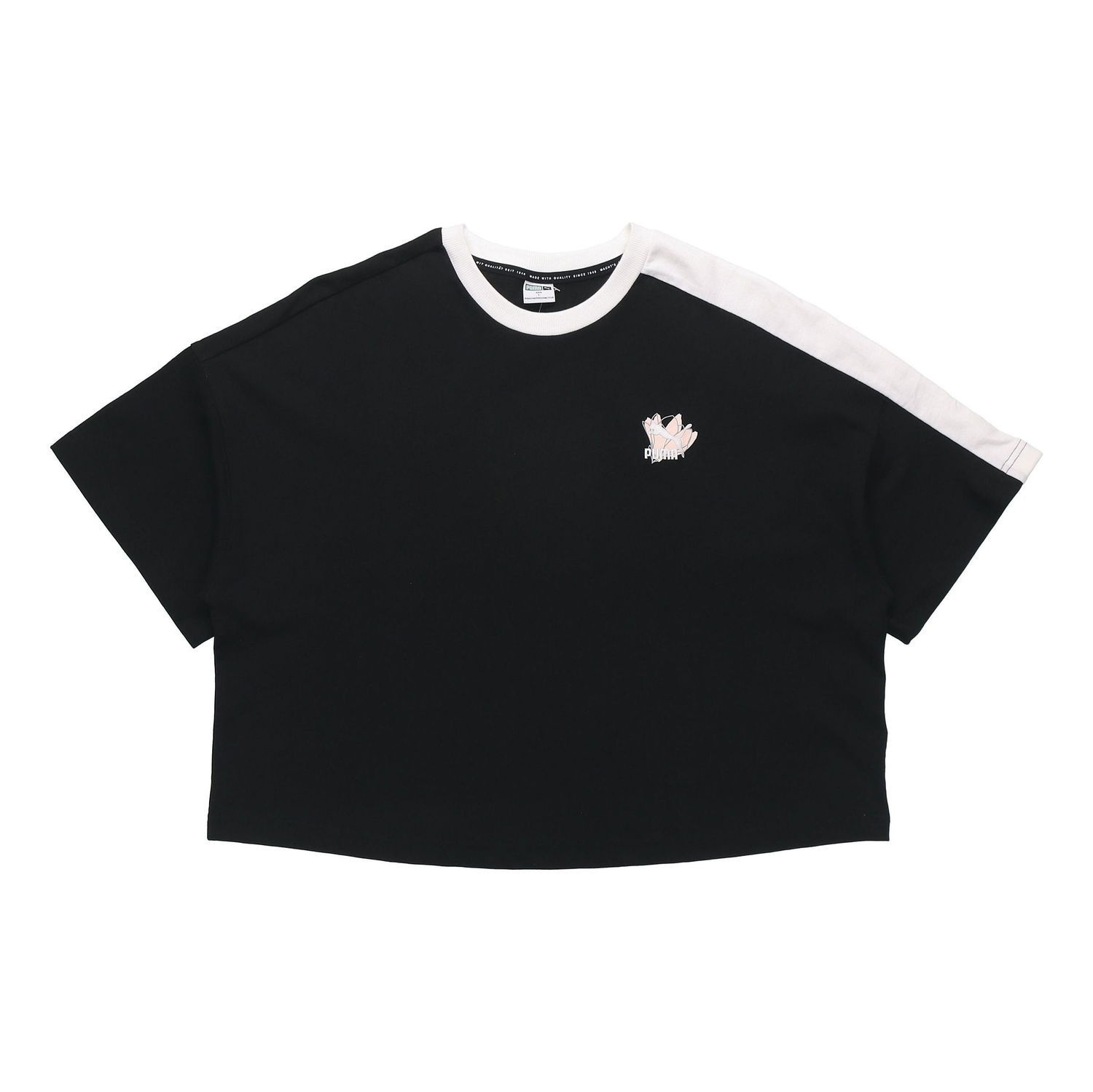 Crop Top Puma Cropped T-Shirt Čierna | 532258-01, 0