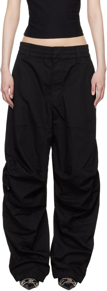 Cargo nohavice Diesel P-Arne-Fem-P2 Cargo Pants Čierna | A15324 0AJEB, 0