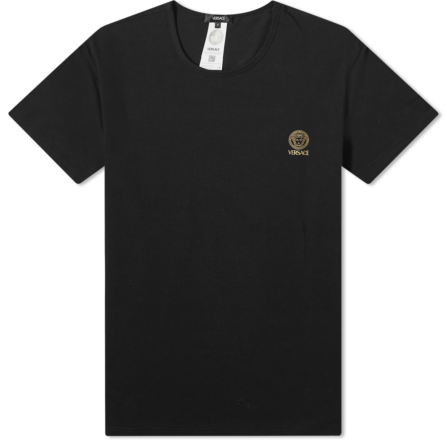 Tričko Versace Men's Medusa Lounge Tee Black Čierna | AUU01005-1A10011-A1008, 0