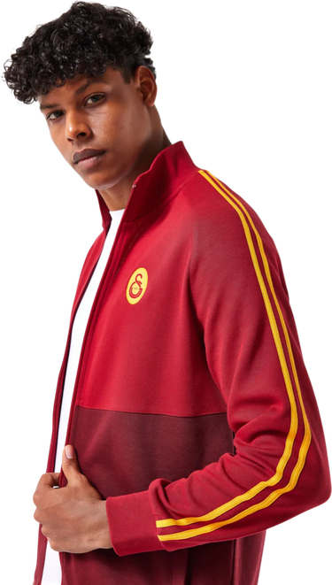 Bunda Puma Galatasaray Istanbul Full-Zip Colorblock Track Jacket with Striped Sleeves Rôznofarebný | e251080-101, 2