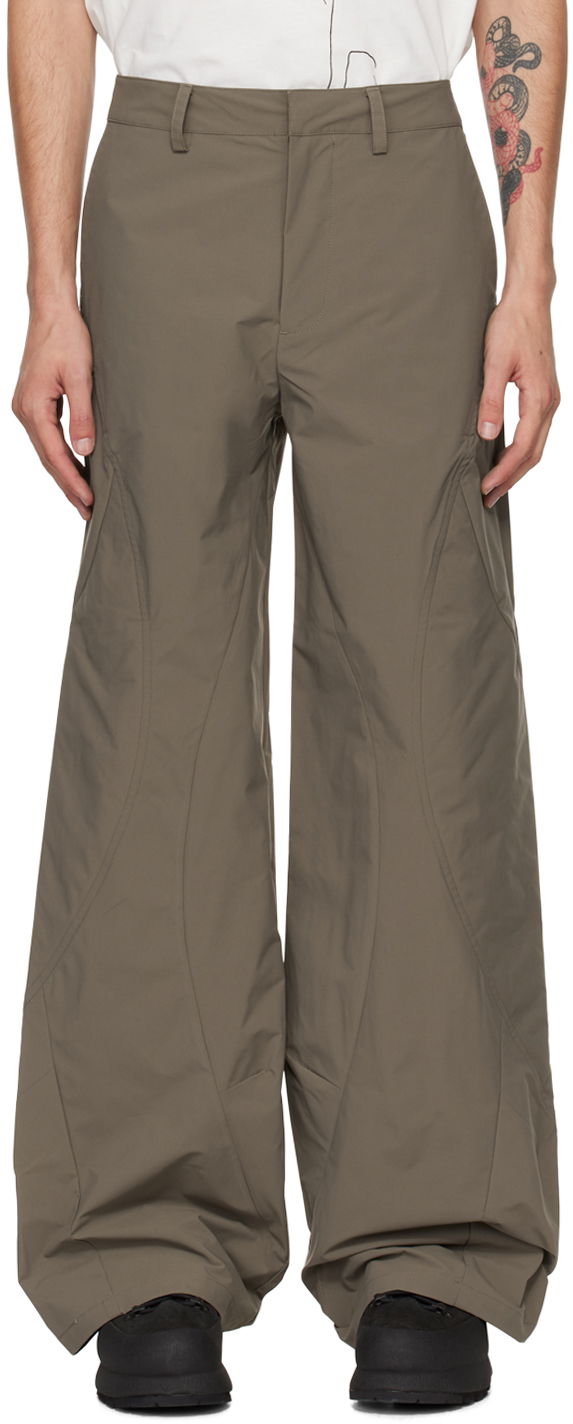 Nohavice HELIOT EMIL Padded Cargo Pants Zelené | PREAW24_M_10_170_DG23, 0