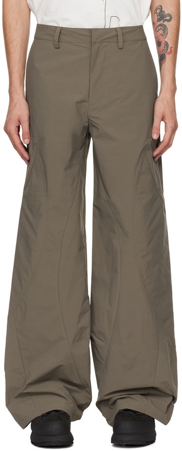Nohavice HELIOT EMIL Padded Cargo Pants Zelené | PREAW24_M_10_170_DG23, 0