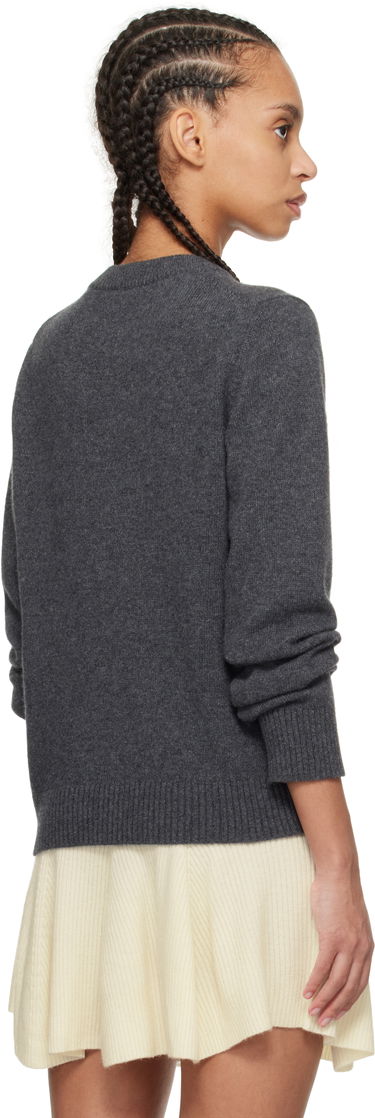 Sveter GANNI GANNI Graphic Bear Sweater Šedá | K2370, 2
