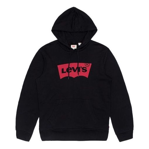 Mikina Levi's Men's Drawstring Hoodie Čierna | 19622-0005, 0