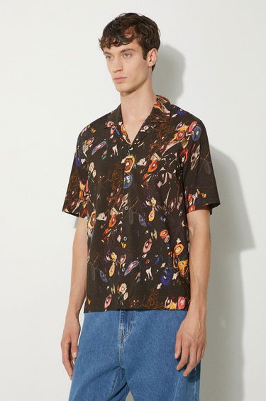 Košeľa Paul Smith Paul Smith Regular Fit Floral Shirt Hnedá | M1R.905U.N02403, 3