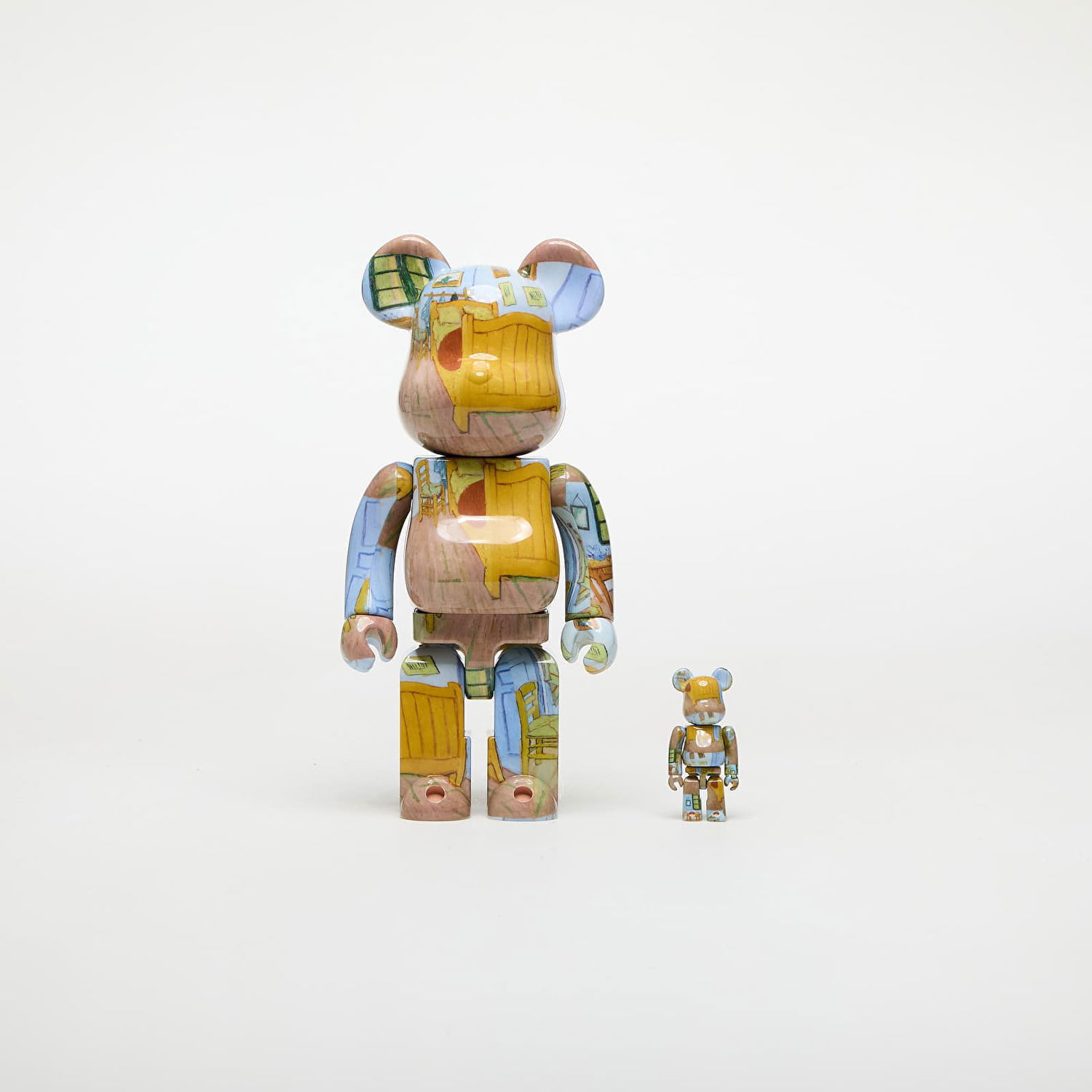Zberateľské Medicom Toy BE@RBRICK Van Gogh Museum The Bedroom 100% & 400% Figure Set Rôznofarebný | 4530956616780, 0