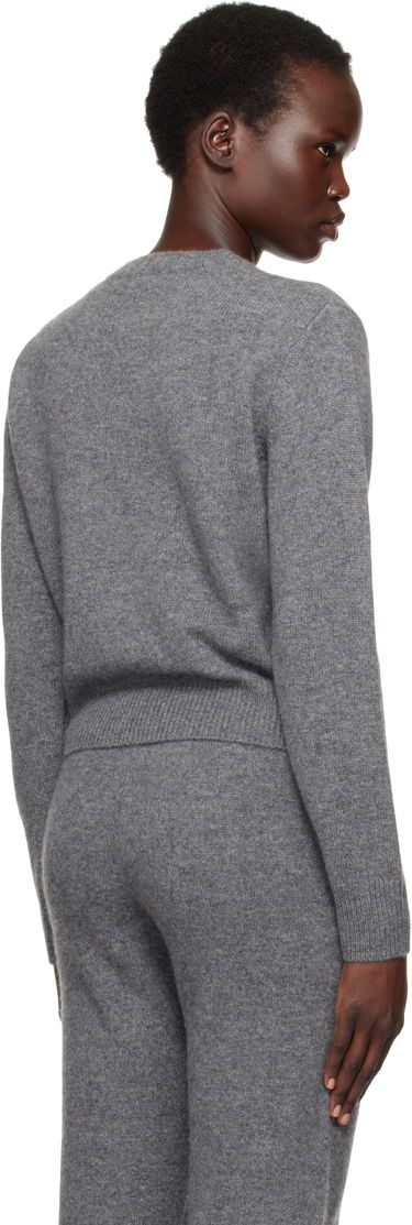 Sveter Sporty & Rich 'SRC' Cashmere Sweater Šedá | WS012506302GY03, 2