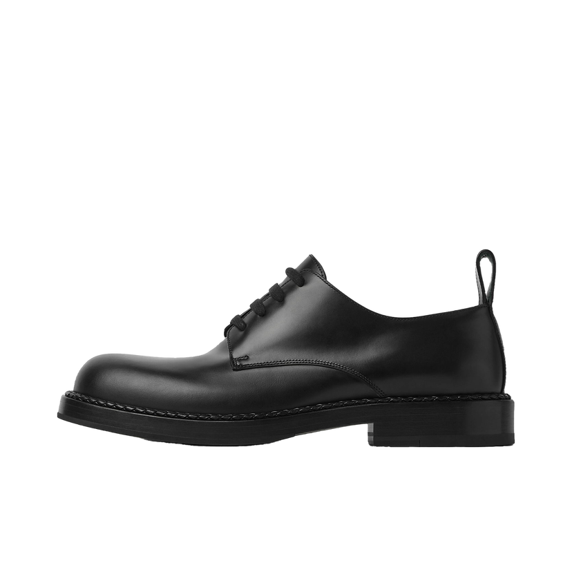 Tenisky a topánky Bottega Veneta Strut Leather Lace-Up Black Čierna | 754565 V2WX0 1000