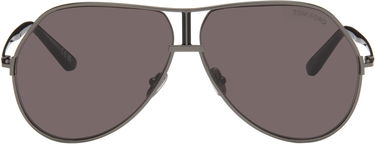 Slnečné okuliare Tom Ford Tom Ford Rickie-02 Aviator Sunglasses Šedá | FT1281_6308A, 0