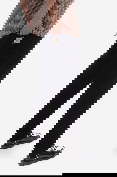 Nohavice Carhartt WIP Corduroy Pants Newel Čierna | I031456, 2