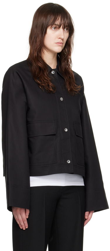 Bunda TOTEME TOTEME Cropped Flap Pocket Jacket Béžová | 243-WRO0129-FB0198, 4