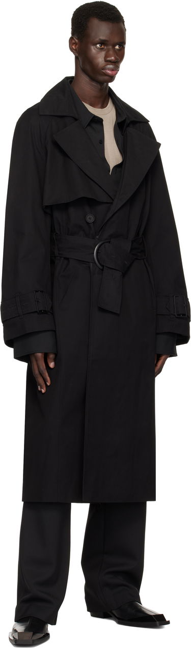 Trenčkot Entire Studios Entire Studios Goodman Trench Coat Čierna | ES2645BL, 3