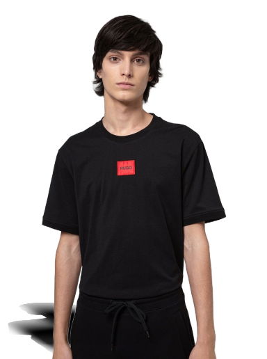 Tričko BOSS Cotton T-Shirt Čierna | 50447978