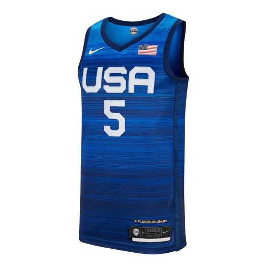 Dres Nike Team Usa Olympics Zach LaVine Basketball Jersey Modrá | CQ0145-451, 0