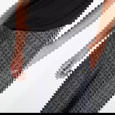 Tepláky Lacoste PARIS MONOGRAM JACQUARD SWEATPANTS Čierna | XH1440-4PC, 2