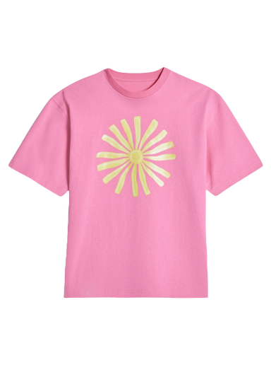 Tričko Jacquemus Le  Soleil Sun Print Sun Ružová | 235JS164-2102-4BI