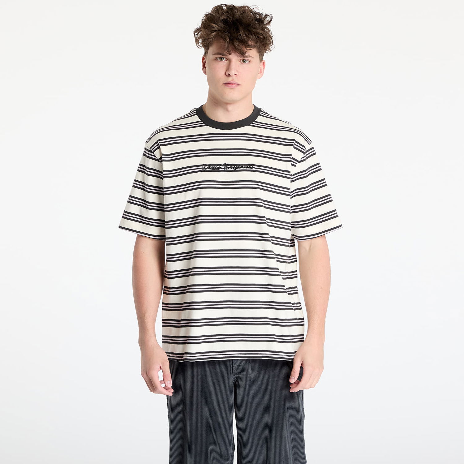 Tričko GUESS GUESS Originals Striped T-Shirt Béžová | M5GI60K8FQ4-S13N, 0