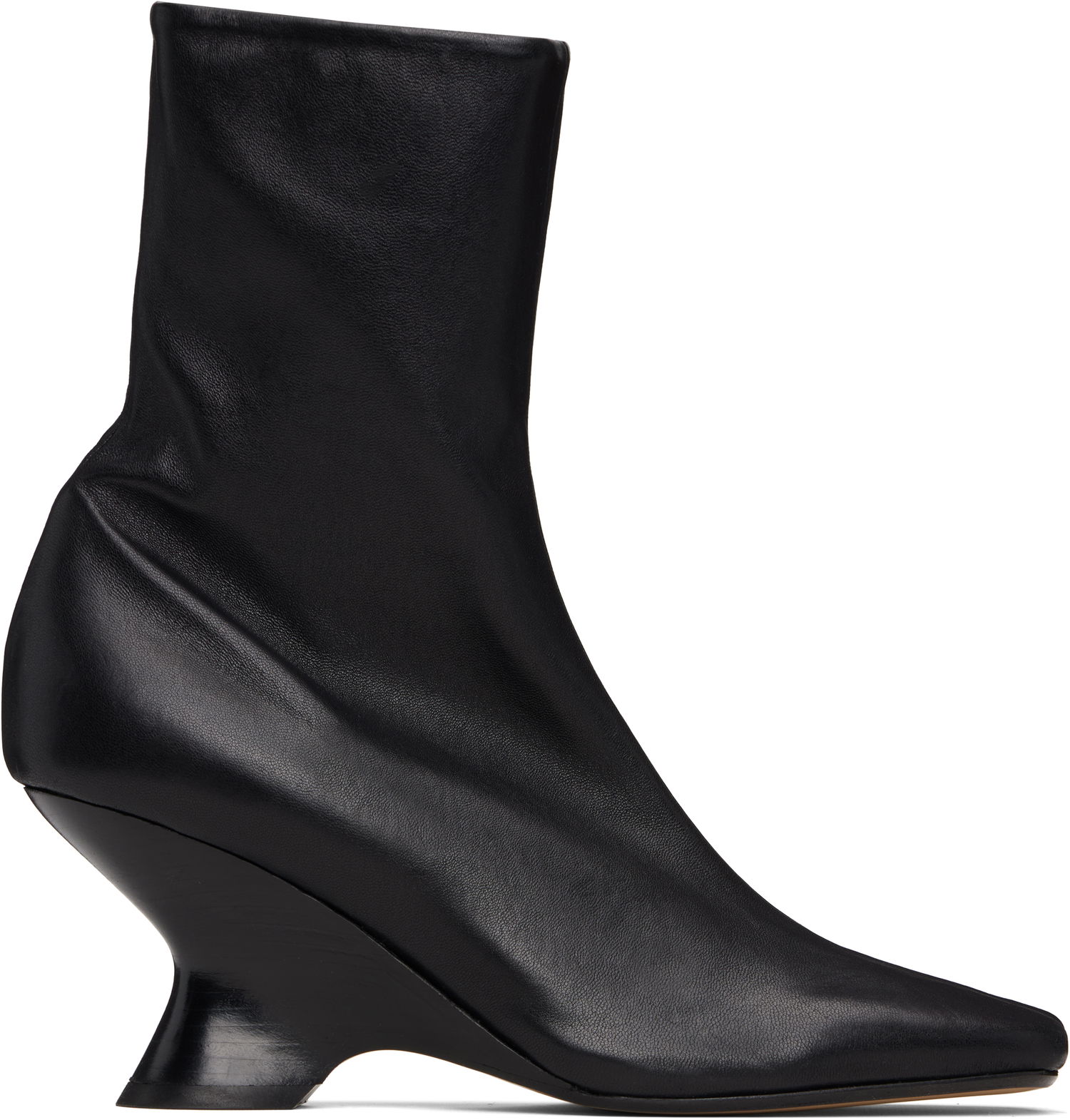 Tenisky a topánky Dries Van Noten Dries Van Noten Heeled Ankle Boots Čierna | 252-011704-140, 0