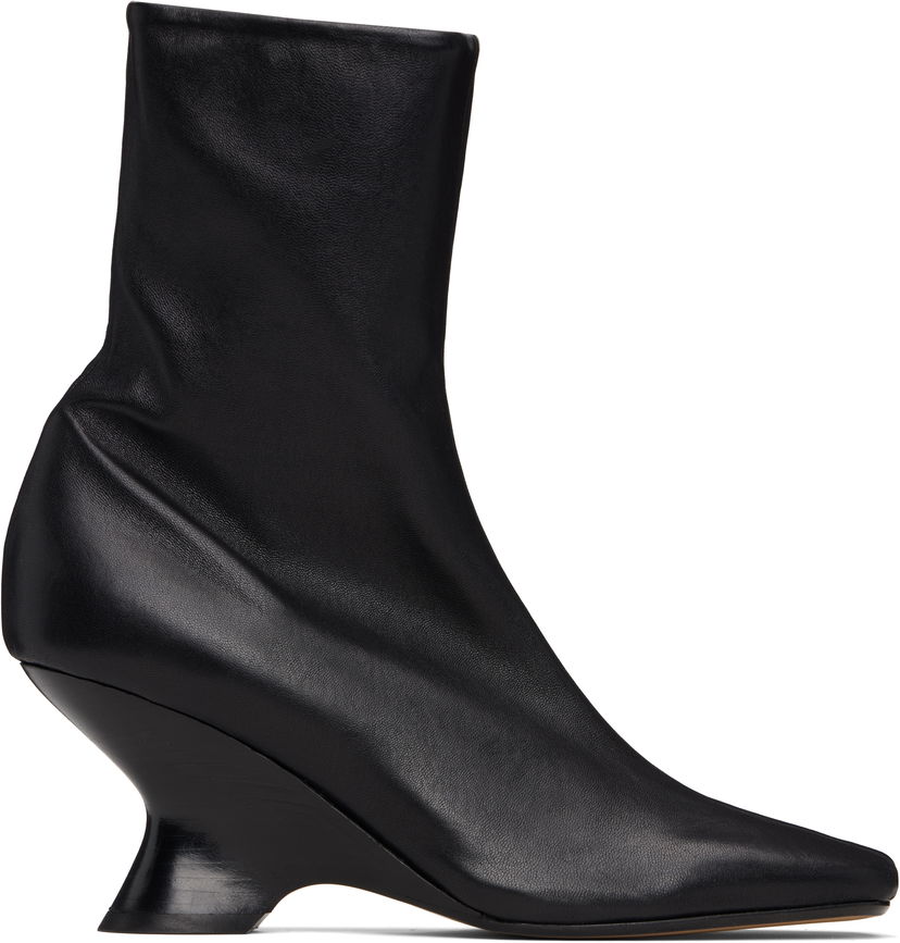 Tenisky a topánky Dries Van Noten Dries Van Noten Heeled Ankle Boots Čierna | 252-011704-140