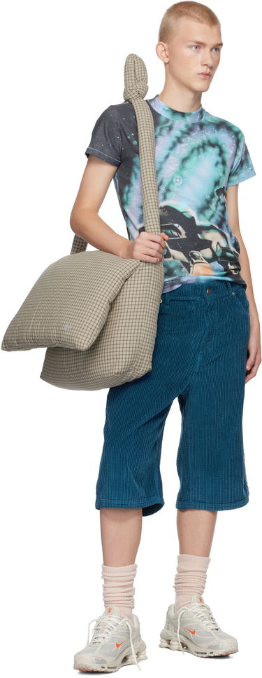 Šortky ERL Corduroy Shorts Modrá | ERL09P007, 3