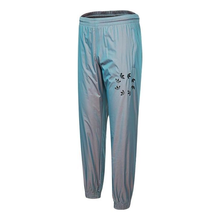 Nohavice adidas Originals Shattered Trefoil Track Pants Modrá | H35653, 0