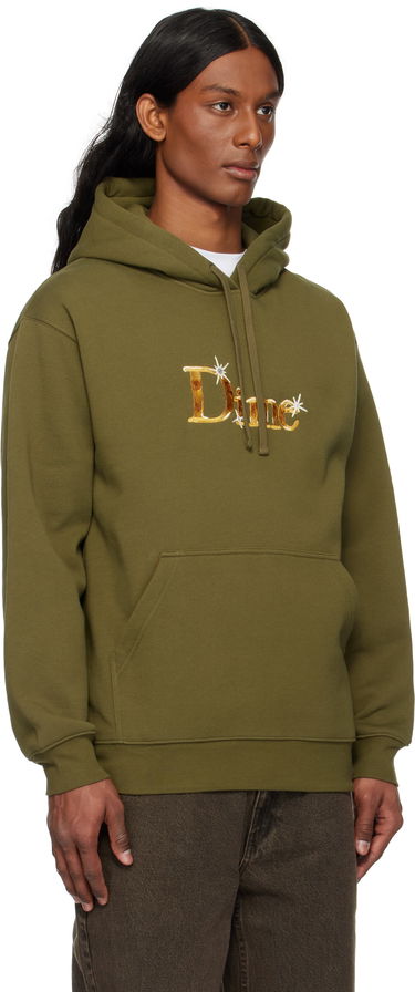 Mikina Dime Classic Shiny Hoodie Zelené | DIME2SP2545OLI, 1