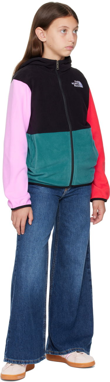 Bunda The North Face Kids' Glacier Full-Zip Hooded Fleece Jacket Rôznofarebný | NF0A8AZK, 3