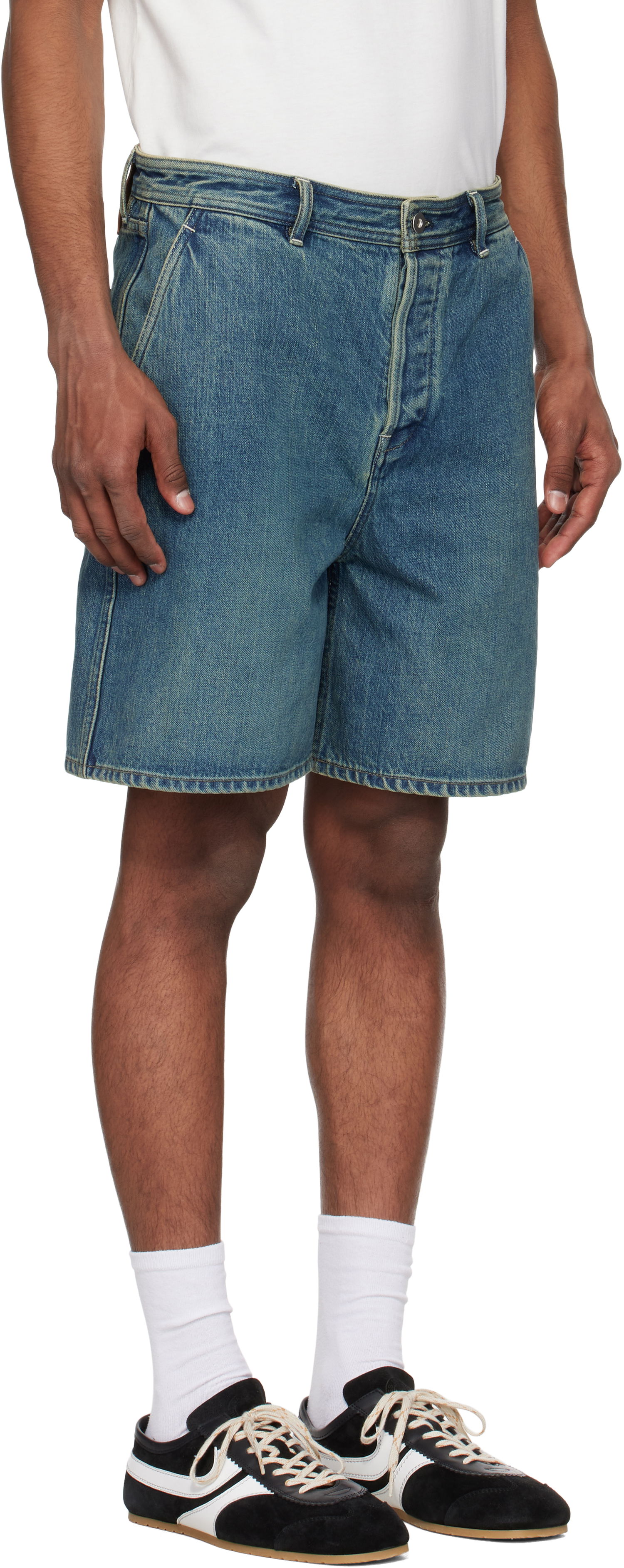 Šortky Jil Sander Jil Sander Faded Denim Shorts Modrá | J47KA0267_J45291, 1