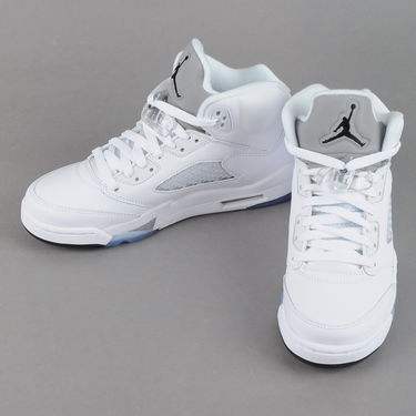 Tenisky a topánky Jordan Air Jordan 5 Retro ''Metallic White'' BG Biela | 440888-130, 2