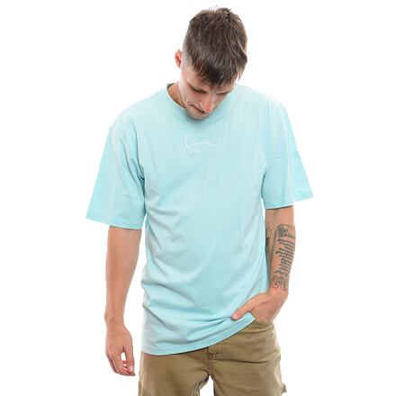Tričko Karl Kani Signature Essential Tee T-Shirt Modrá | KK60300099, 0