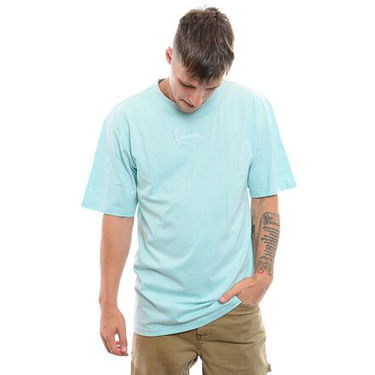 Tričko Karl Kani Signature Essential Tee T-Shirt Modrá | KK60300099, 0