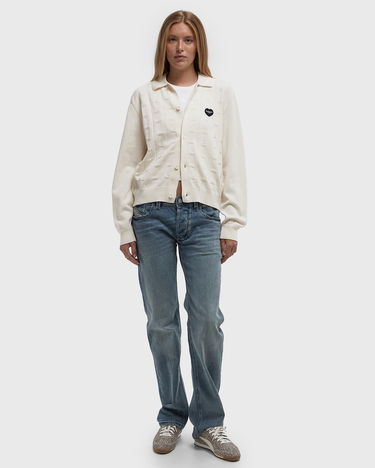 Sveter Carhartt WIP Drewe Knitted Cardigan Biela | I035182-05.XX, 2