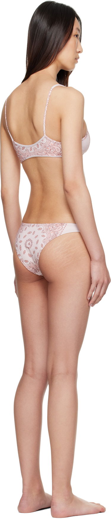 Plavky The Attico Attico Paisley Bikini Ružová | 250WBC00012 PAA048PR, 2