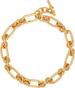 Sync Chunky Chain-Link Necklace with T-Bar Fastening