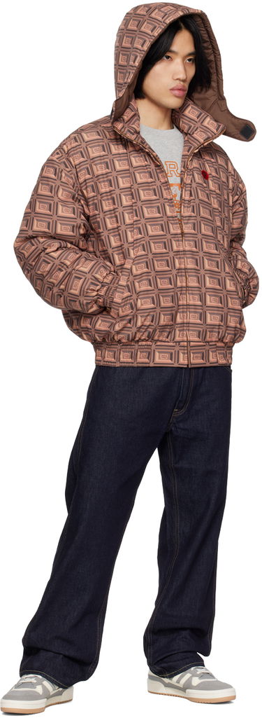 Prešívaná bunda BBC IceCream ICECREAM Chocolate Bomber Jacket Hnedá | IC22404, 3