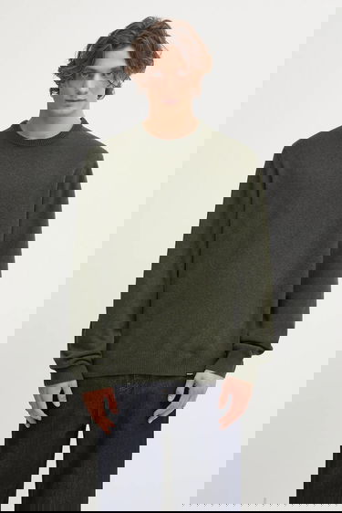 Sveter Carhartt WIP Alten Wool Blend Sweater Zelené | I033917.2ZXXX, 0