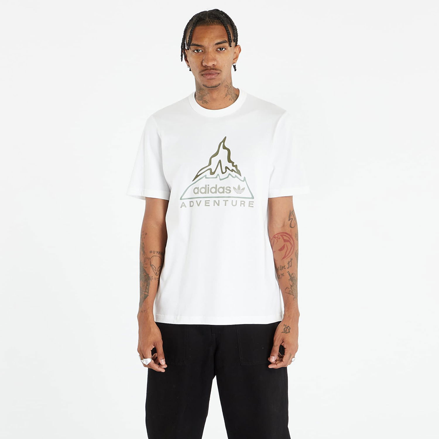 Tričko adidas Performance Adventure Volcano Short Sleeve Tee White Biela | IJ0702, 0