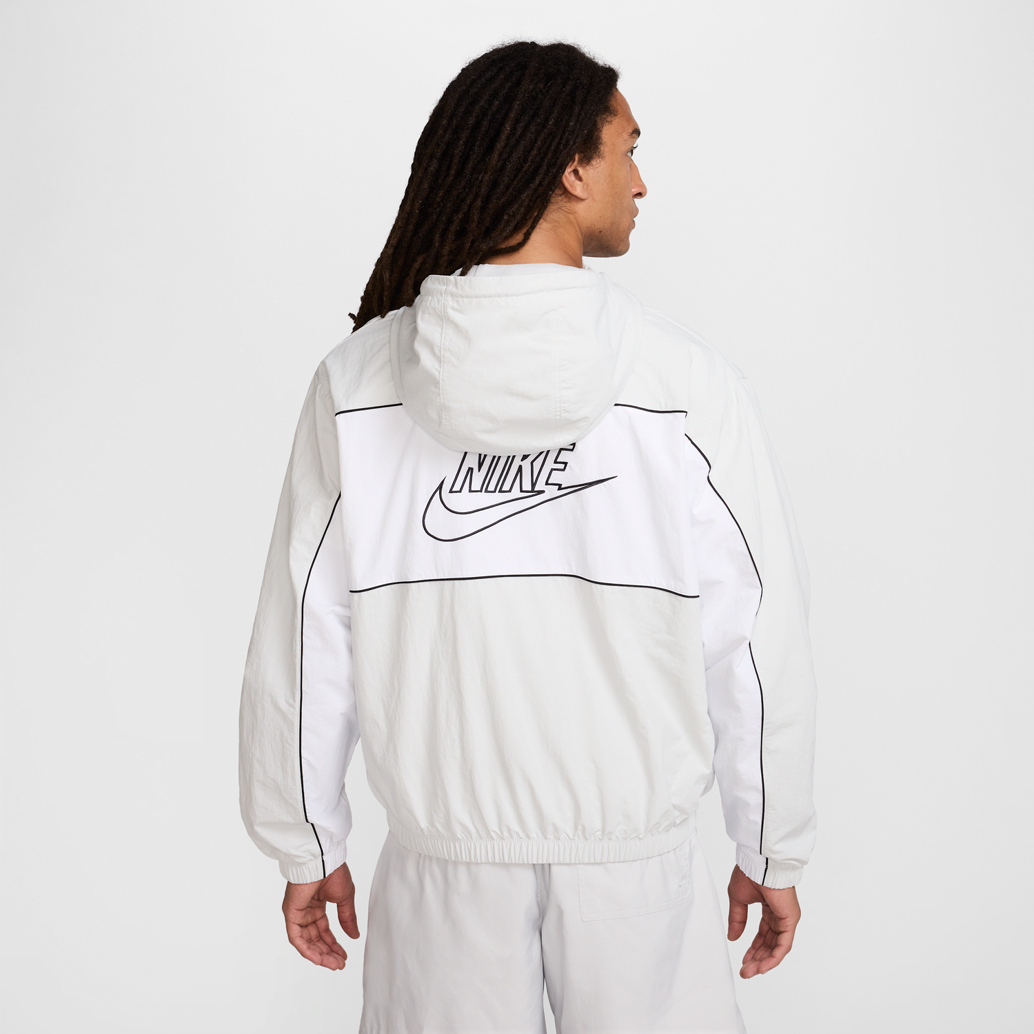 Vetrovka Nike Nike Club Hooded Jacket Biela | HJ2012-025, 1