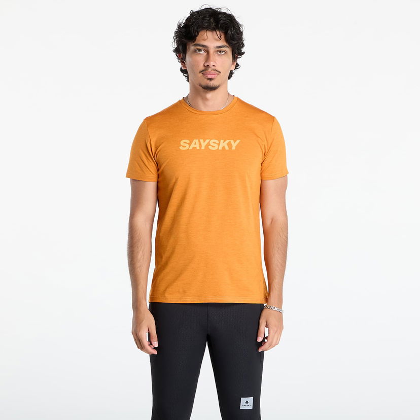 Tričko Saysky SAYSKY Logo Pace T-Shirt Oranžová | OMRSS20C4008