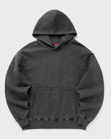 Mikina Pleasures Iuter Marco Hoodie Čierna | P24IU006-CHARCOAL, 1