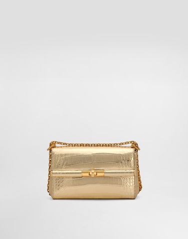 Kabelka Dolce & Gabbana Dolce & Gabbana Mini Marlene City Crossbody Bag Metalická | BB7766A2C9189157, 0