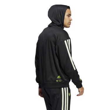 Mikina adidas Performance Men's Hoodie with Graphic Print Čierna | HB5430, 1