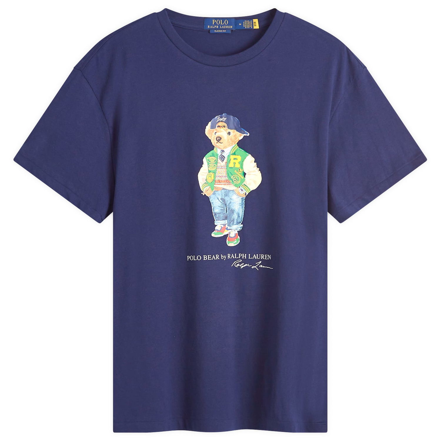 Tričko Polo by Ralph Lauren Varsity Bear T-Shirt Fialová | 710854497039, 0