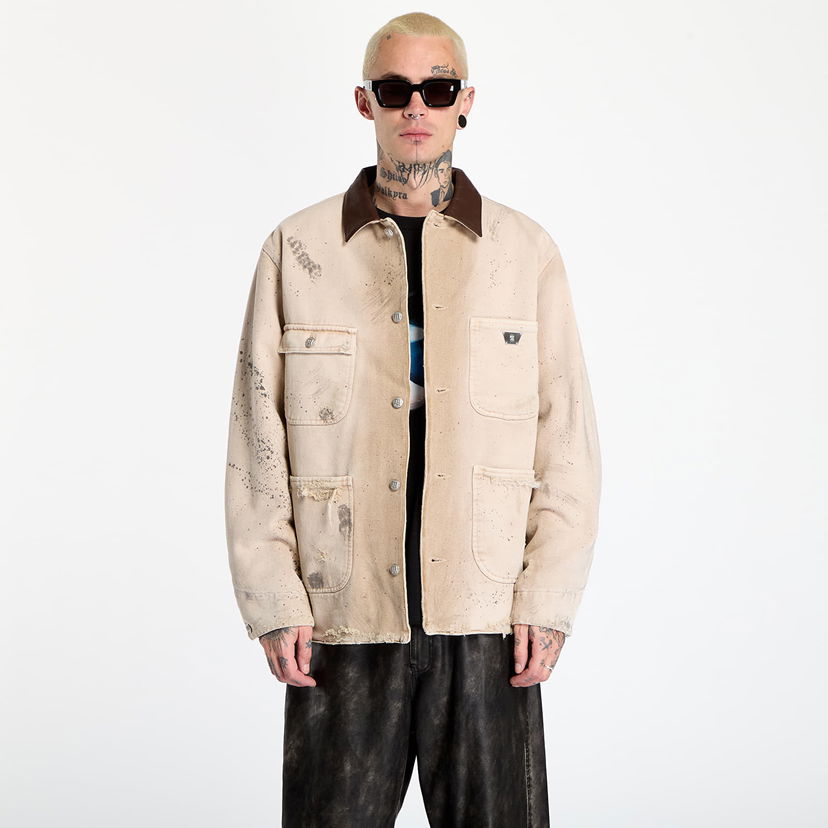 Bunda MISBHV Marfa Twill Work Jacket Béžová | 251M418